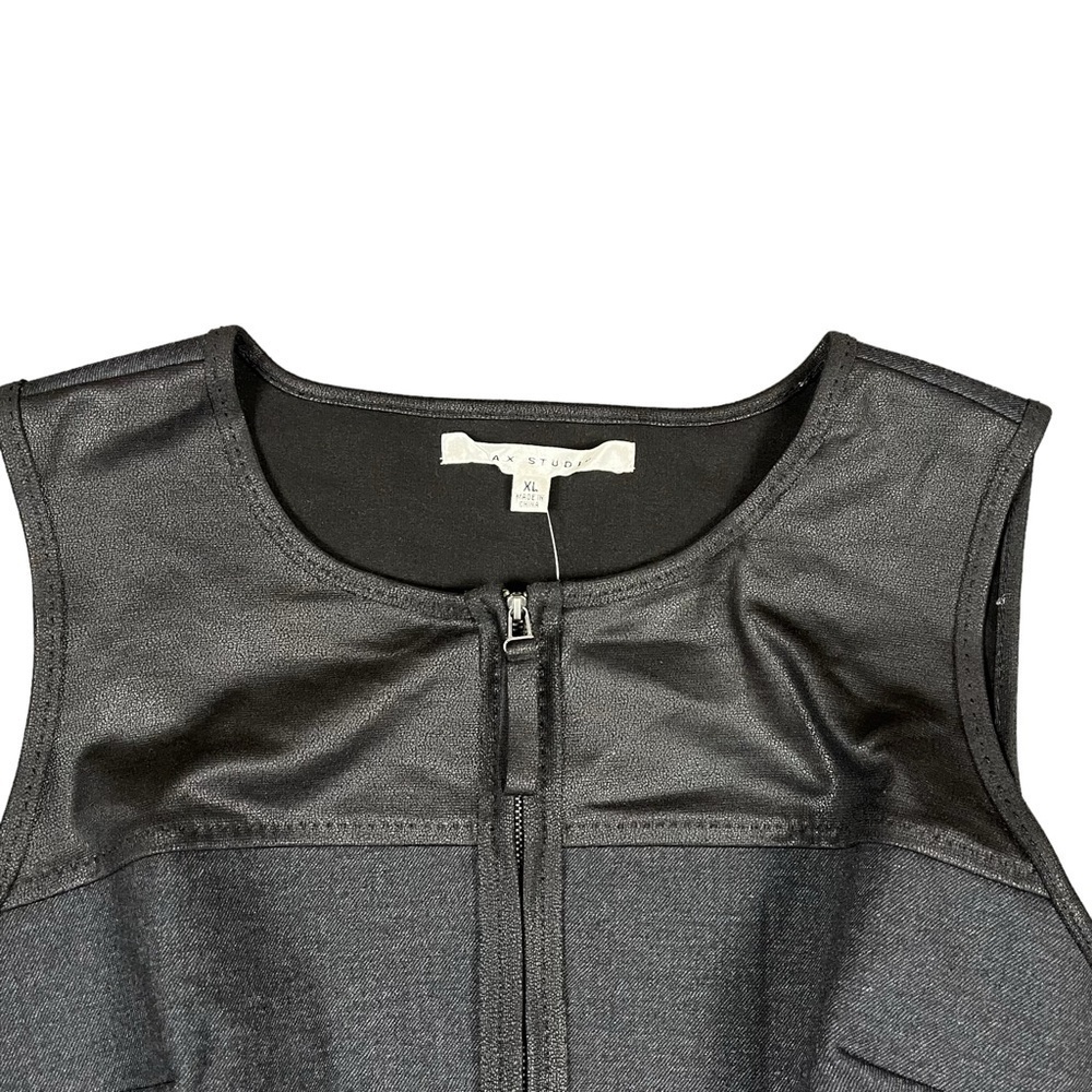 Max Studio Sleeveless Front Half Zip Dress Size XL - Picture 8 of 13